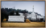Birmingham Temple - Golden Sign