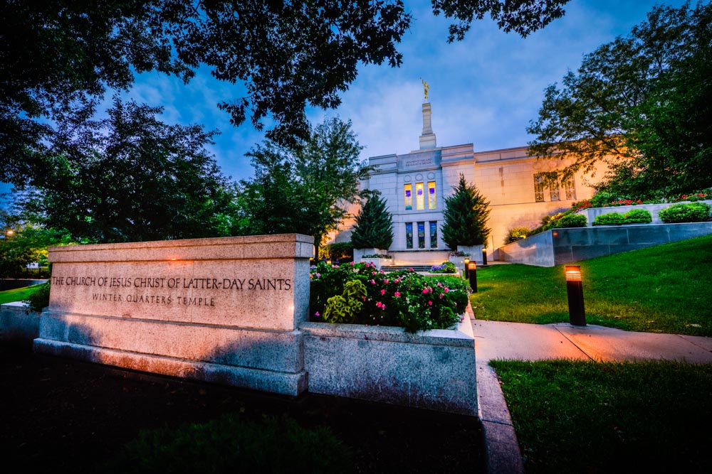 Winter Quarters Temple - Sign