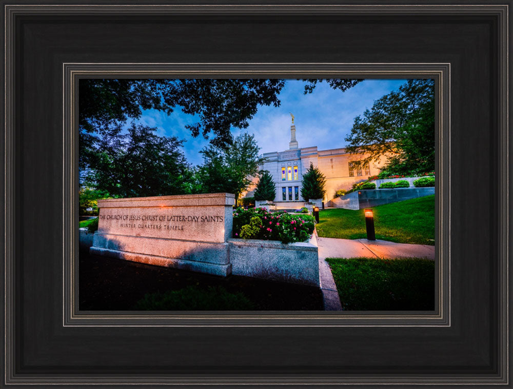 Winter Quarters Temple - Sign