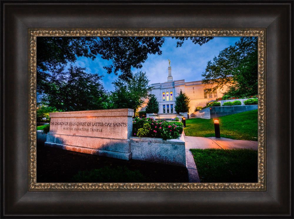 Winter Quarters Temple - Sign