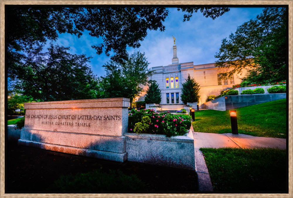 Winter Quarters Temple - Sign