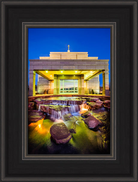 Snowflake Temple - Water Feature