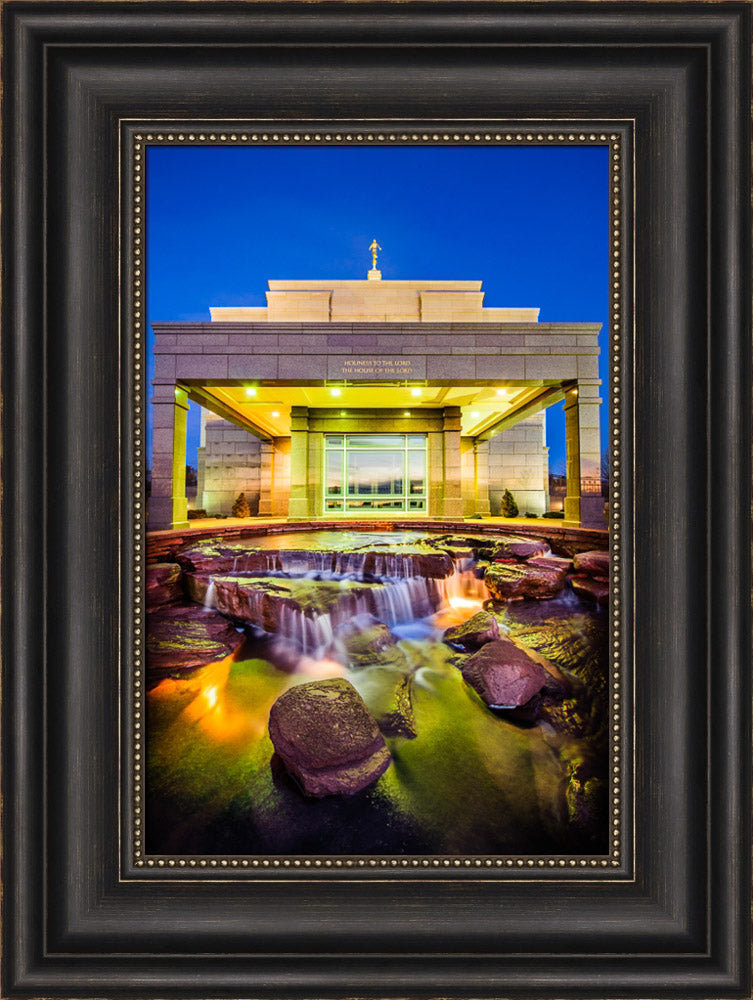 Snowflake Temple - Water Feature