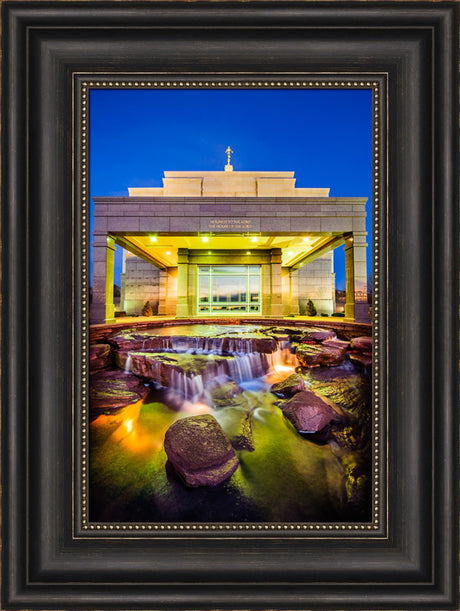 Snowflake Temple - Water Feature