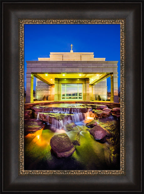 Snowflake Temple - Water Feature