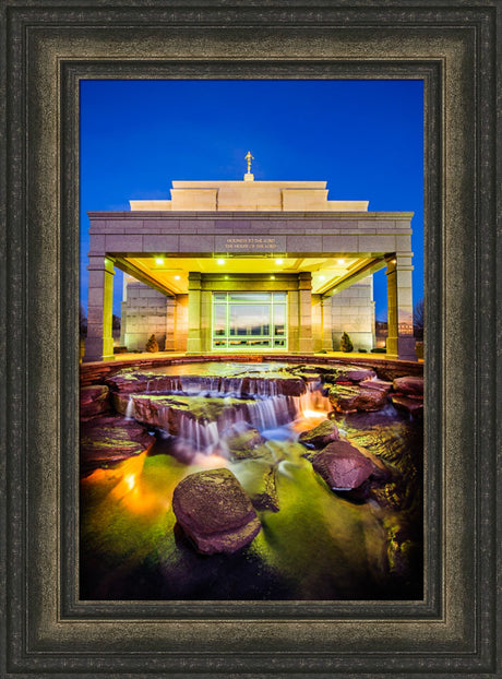 Snowflake Temple - Water Feature