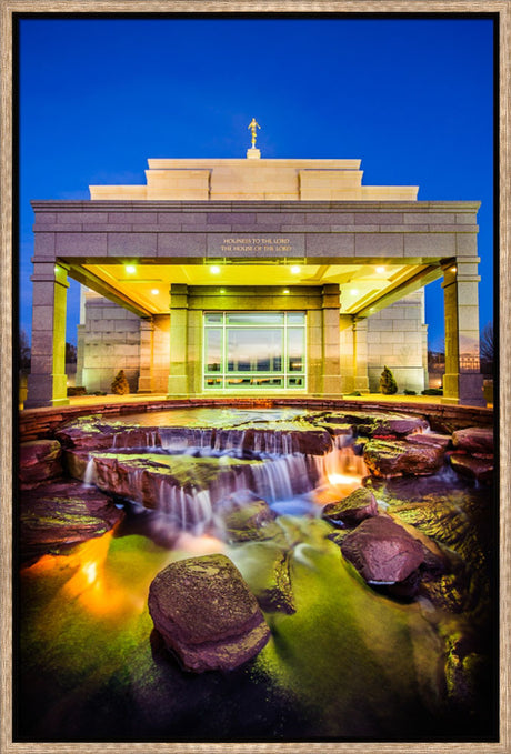Snowflake Temple - Water Feature