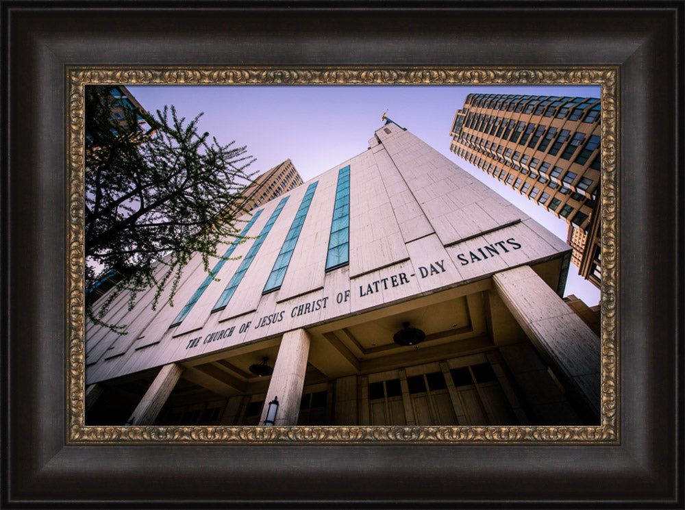 Manhattan Temple - From Below