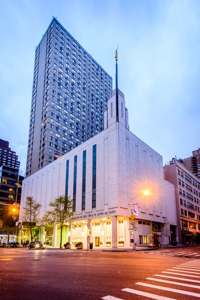 Manhattan Temple - City Lights