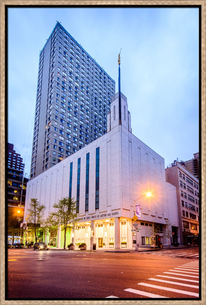 Manhattan Temple - City Lights