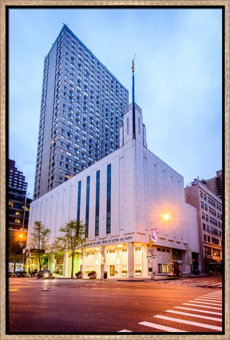 Manhattan Temple - City Lights