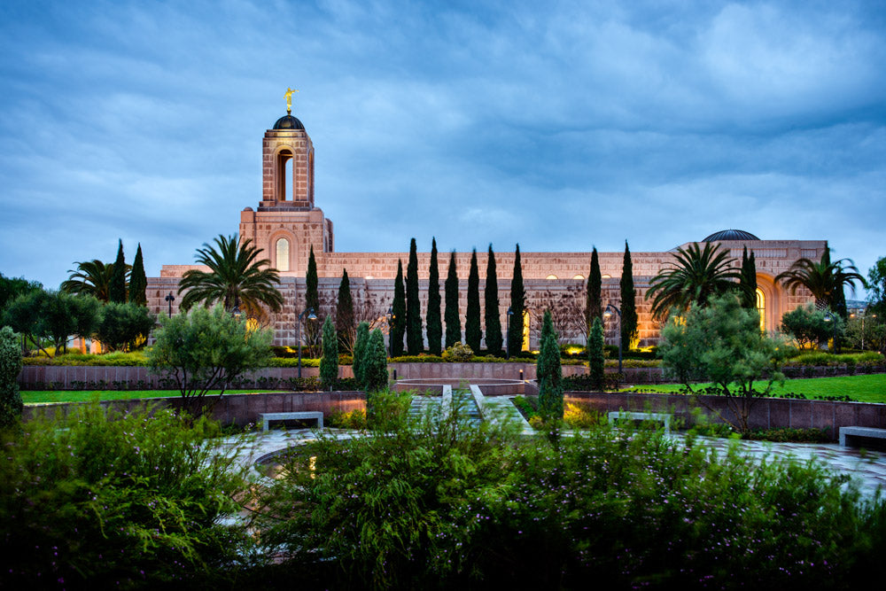 Newport Beach Temple - Wind Blown