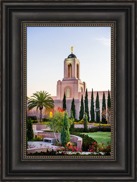 Newport Beach Temple - Vertical Vegitation