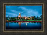 Newport Beach Temple - After Morning Rain Storm