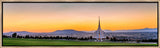 Rexburg Temple - Sunset Panorama