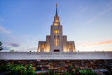 Twin Falls Temple - Garden Sign