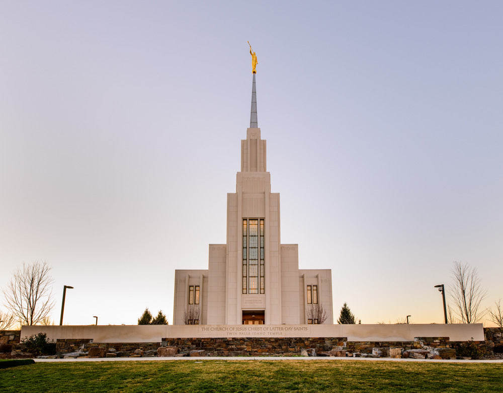 Twin Falls Temple - Temple -Sign