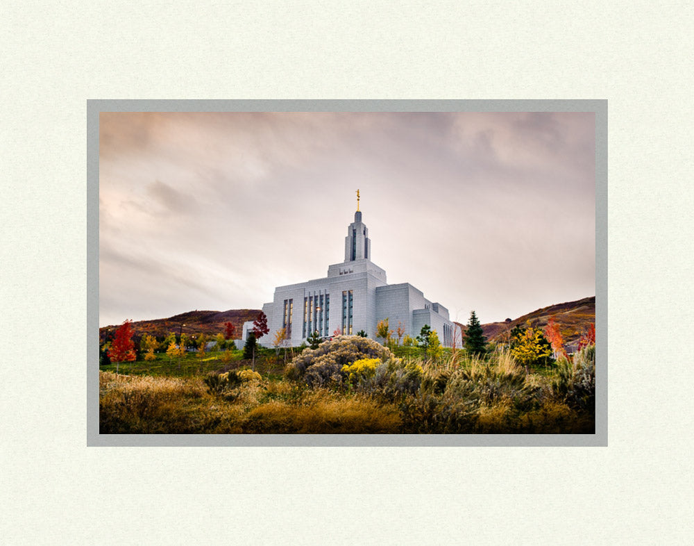 Draper Temple - Fall Hill
