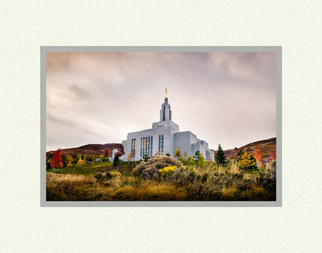 Draper Temple - Fall Hill