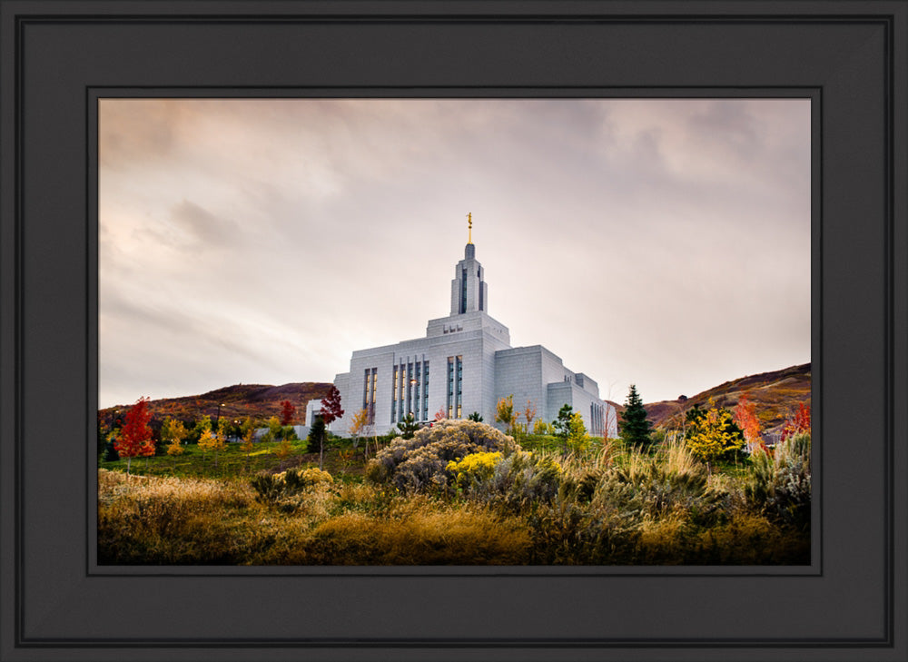 Draper Temple - Fall Hill