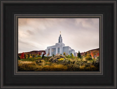 Draper Temple - Fall Hill