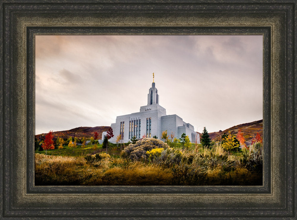 Draper Temple - Fall Hill