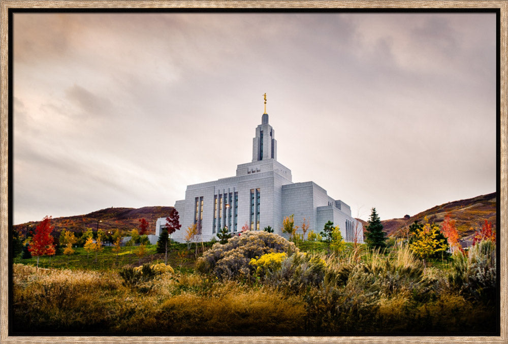 Draper Temple - Fall Hill