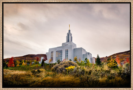 Draper Temple - Fall Hill