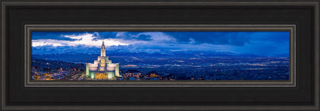 Draper Temple - Above the Fray Panorama