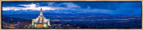 Draper Temple - Above the Fray Panorama