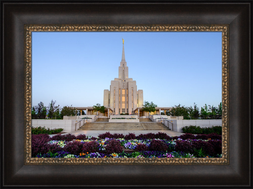 Oquirrh Mountain Temple - Garden Steps