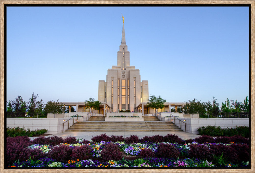 Oquirrh Mountain Temple - Garden Steps