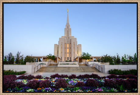 Oquirrh Mountain Temple - Garden Steps