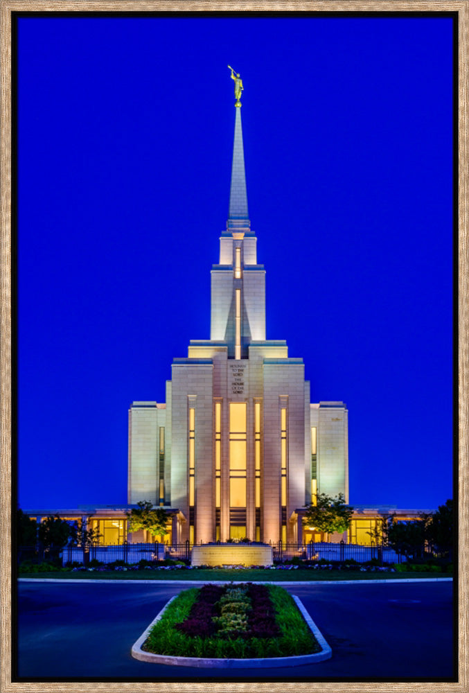 Oquirrh Mountain Temple - From the Front