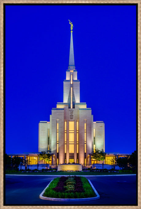 Oquirrh Mountain Temple - From the Front