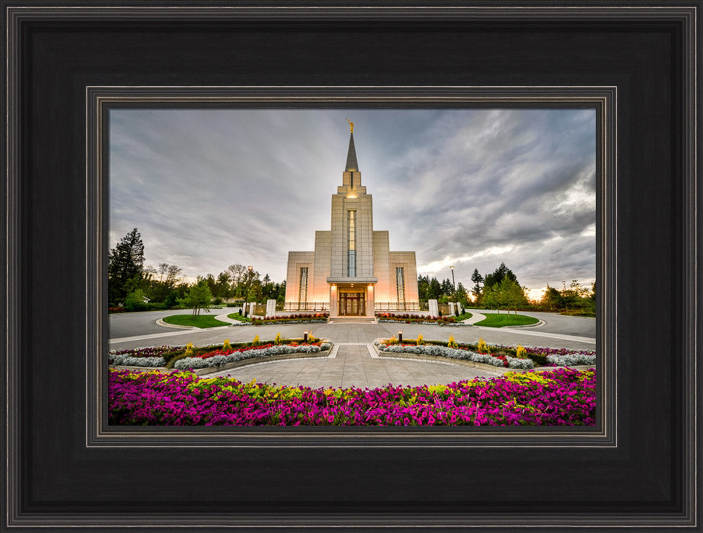 Vancouver Temple - Flowered Path