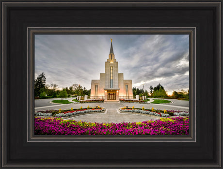 Vancouver Temple - Flowered Path