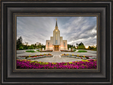 Vancouver Temple - Flowered Path