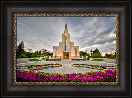 Vancouver Temple - Flowered Path