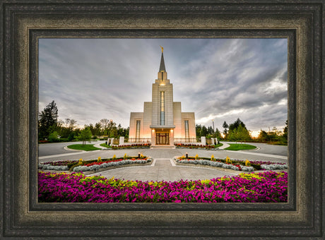 Vancouver Temple - Flowered Path