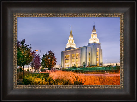 Kansas City Temple - Colorful Morning