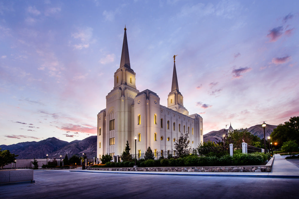 Brigham City Temple - Morning Rays