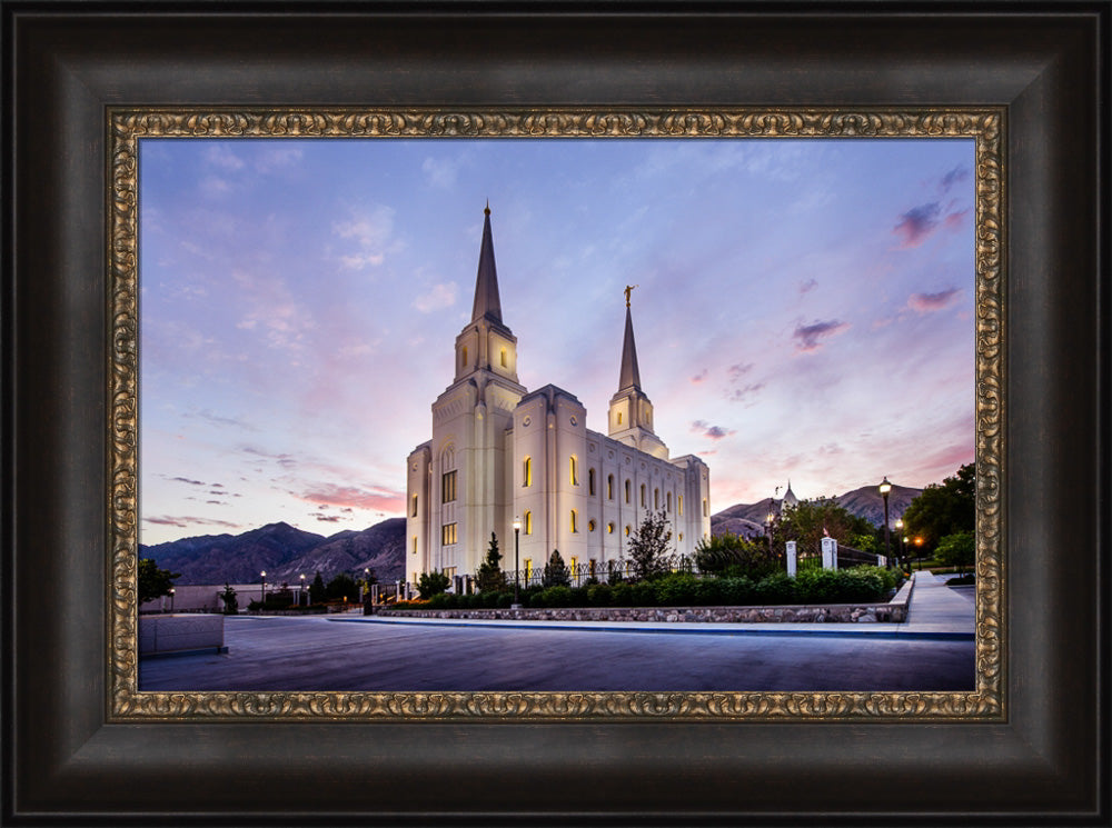 Brigham City Temple - Morning Rays