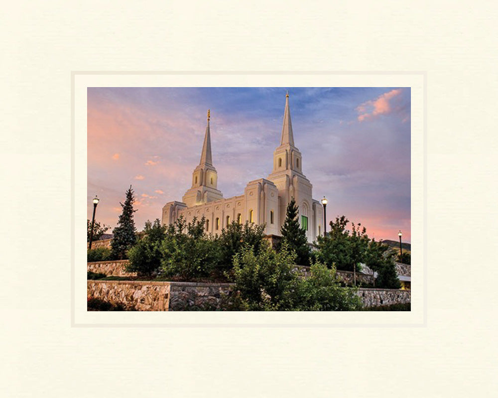Brigham City Temple - Garden View