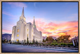 Brigham City Temple - Cloudy Sunrise