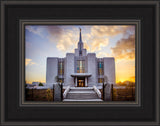 Calgary Temple - Gold Sunbursts