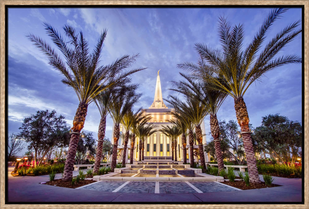 Gilbert Temple - Palms