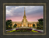 Fort Lauderdale Temple - Red Skies