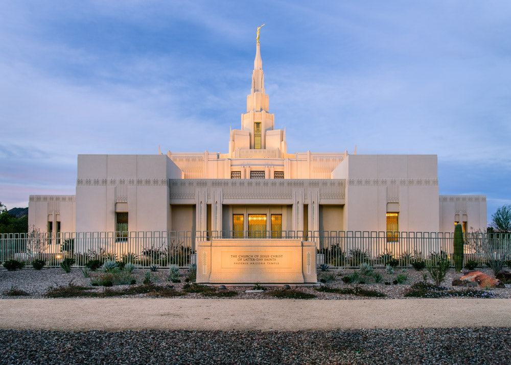 Phoenix Temple - Sign