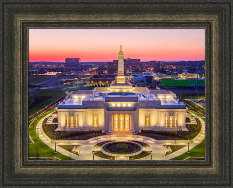 Indianapolis Temple - Above the City